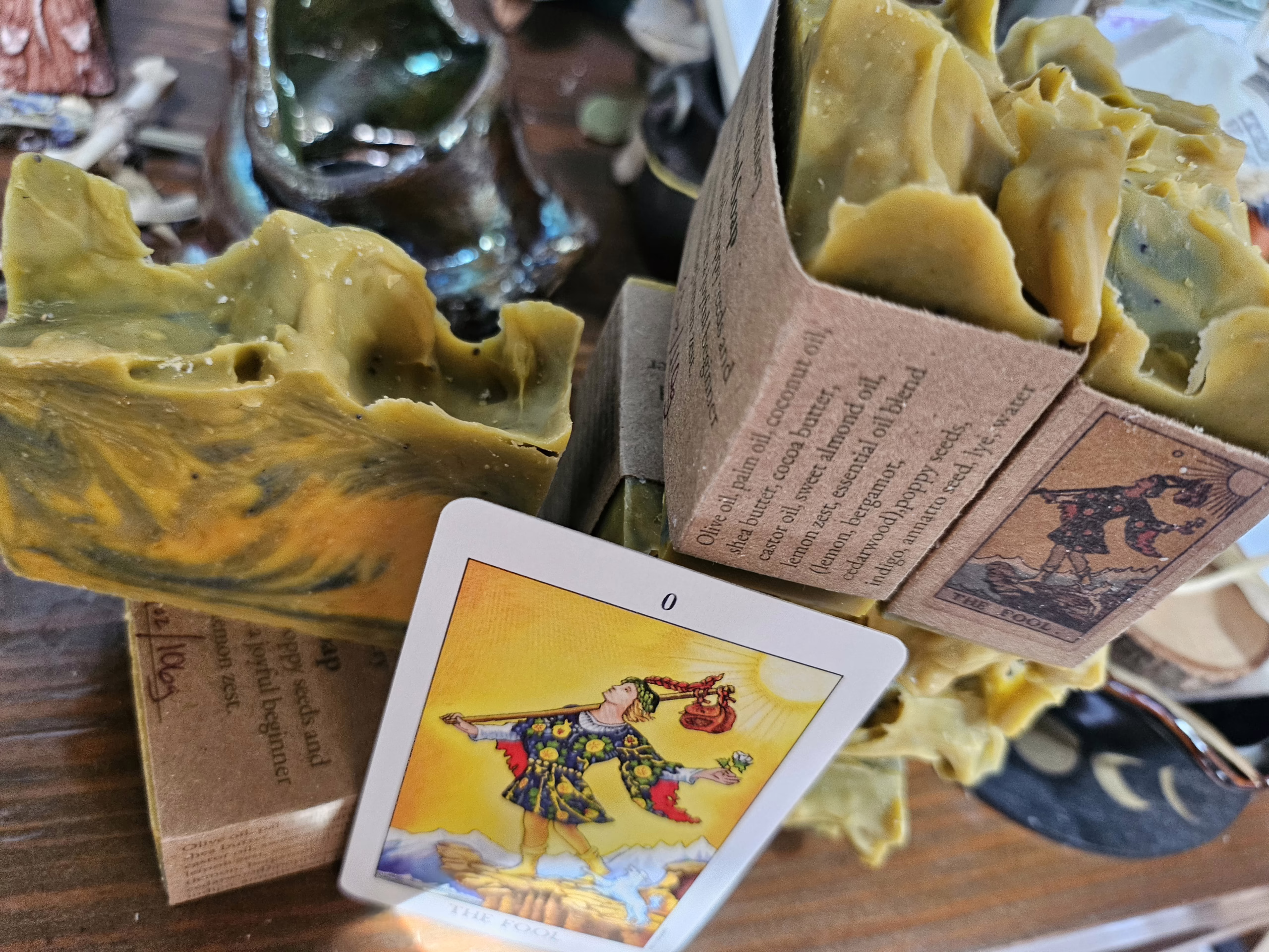 0 The Fool Tarot Soap - Image 2