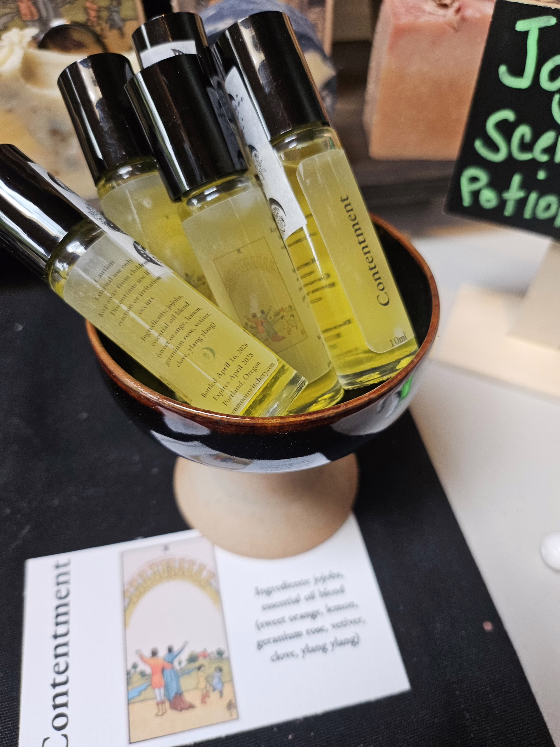 Contentment Essential Oil Scent Potion - Image 2